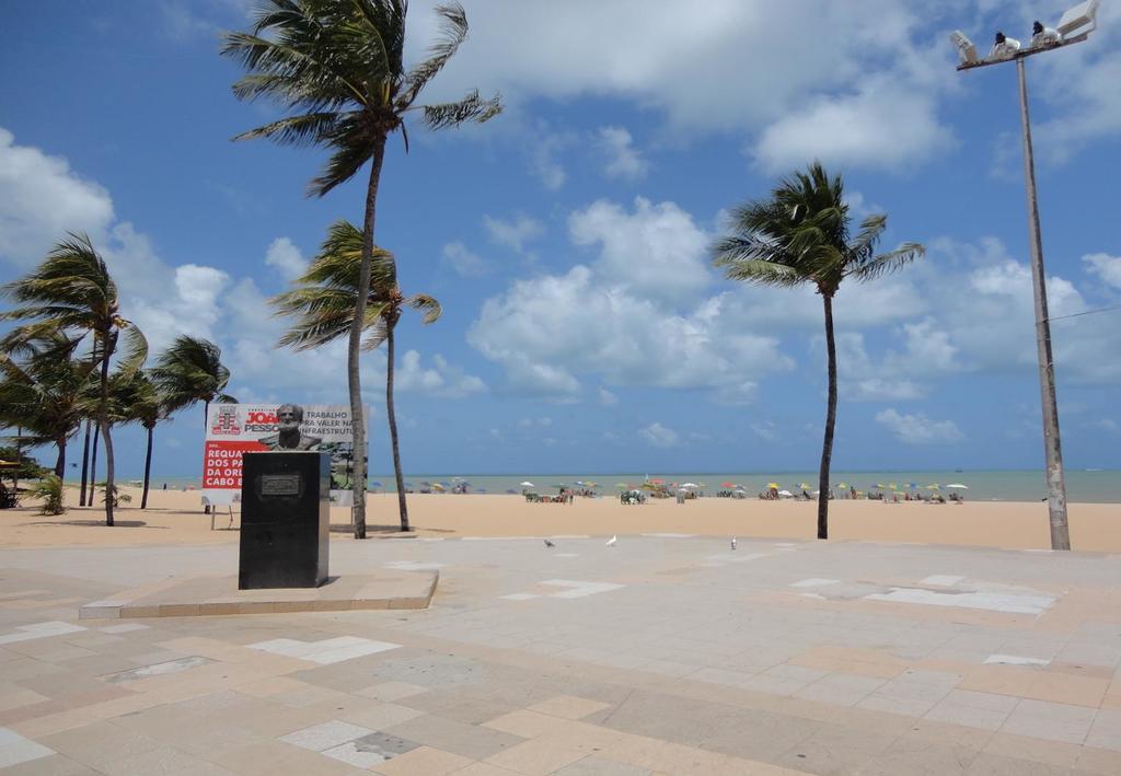Lindo Flat - Todo Equipado - 100 M Da Praia, Vista Para O Mar - Tambau João Pessoa Exterior foto